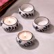 Premium Ceramic Tea Light Holder for Decoration in Set of 4
